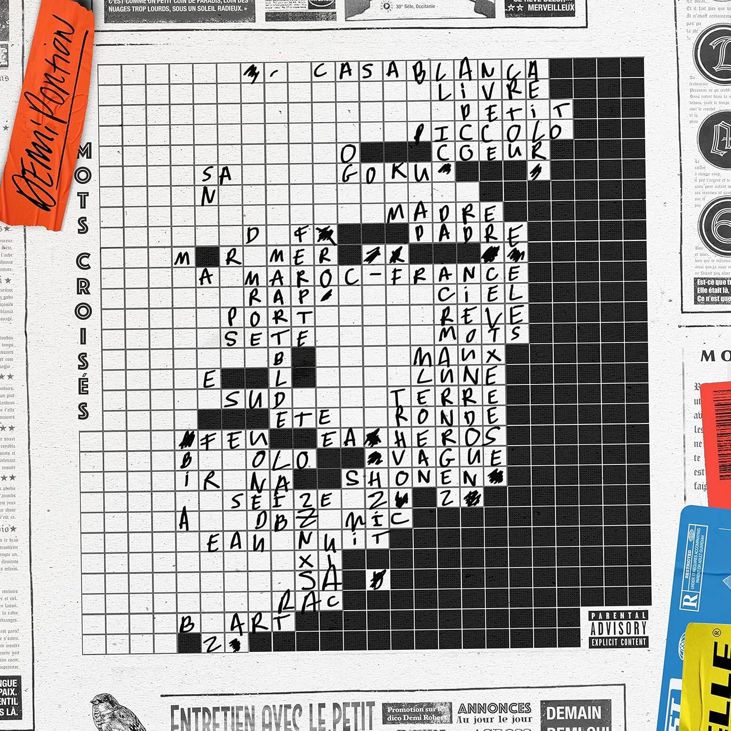 DEMI PORTION - MOTS CROISÉS ( VINYLE )