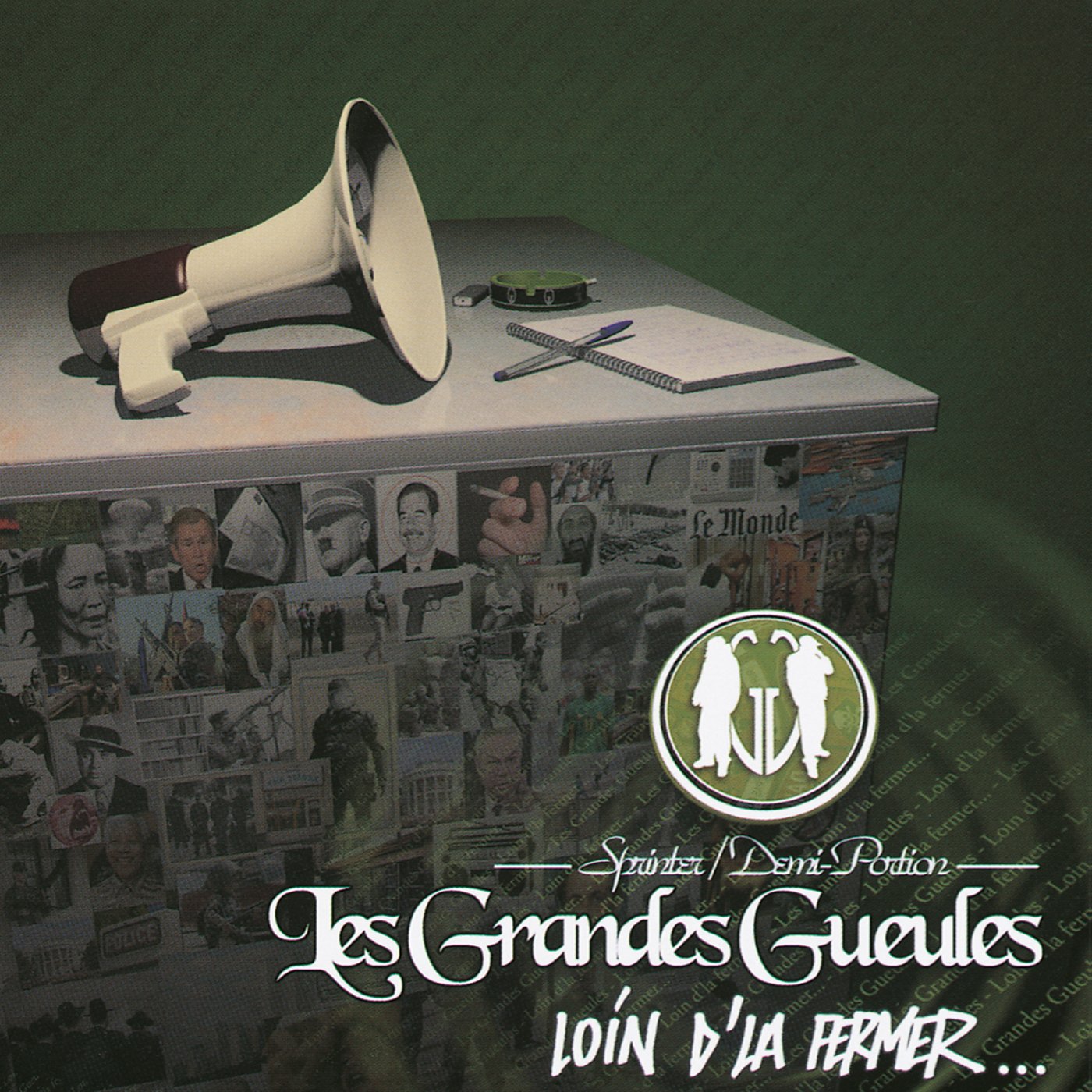 LES GRANDES GUEULES - LOIN D'LA FERMER ( CD )